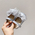 Spring Autumn Baby Girls Shoes Comfortable Infant Shoes Newborn Birthday Gift Soft Soled Toddler Kids Bow Princess Shoes