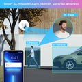 ZOSI 16CH 4K PoE CCTV Security Camera System Person Vehicle Detection 16CH 8MP PoE NVR Recorder 8MP IP Surveillance Cameras Kit
