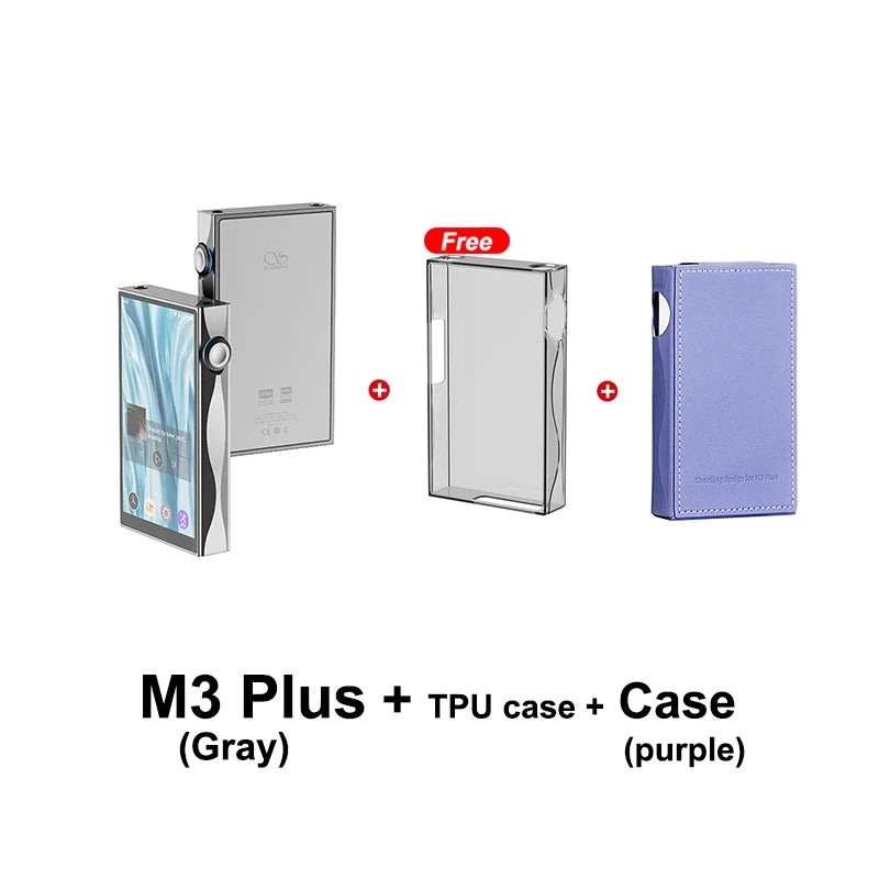 SHANLING M3 Plus HiFi Portable Music Player USB DAC AMP Open Android 13 Hi-Res Audio MP3 DSD512 PCM768 Bluetooth LDAC WiFi