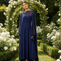 Personality Transparent Sunscreen Cover-up Polka Dot High Low Mesh Shawl Cloak Party Cape Cover Shirt Summer Holiday