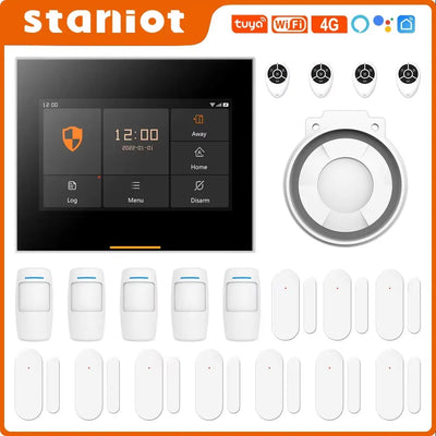 Staniot 433MHz Wireless Wifi 4G Smart Home Security Alarm | SAMAG