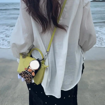 Mini Nylon Dumpling Bag Retro Contrast Color Crossbody | SAMAG