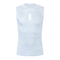 Cycling Base Layer Reflective Underwear White Cycling Jersey Sport Vest Men Undershirt Quick Dry Elastici Vest Road Bike Jersey