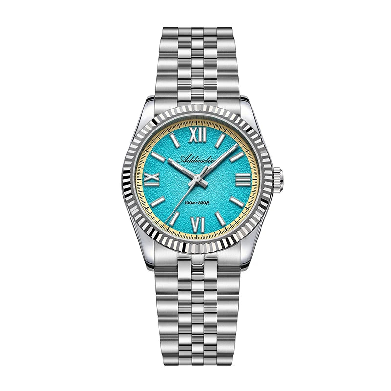 ADDIESDIVE VH31 Quartz Watches AD2535 Reloj Hombre Sapphire Glass Stainless Steel Waterproof Super luminous Original Mens Watch