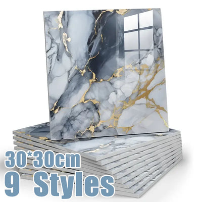 10- Imitation Marble 3D Ceramic Tile Wall Renovation | SAMAG