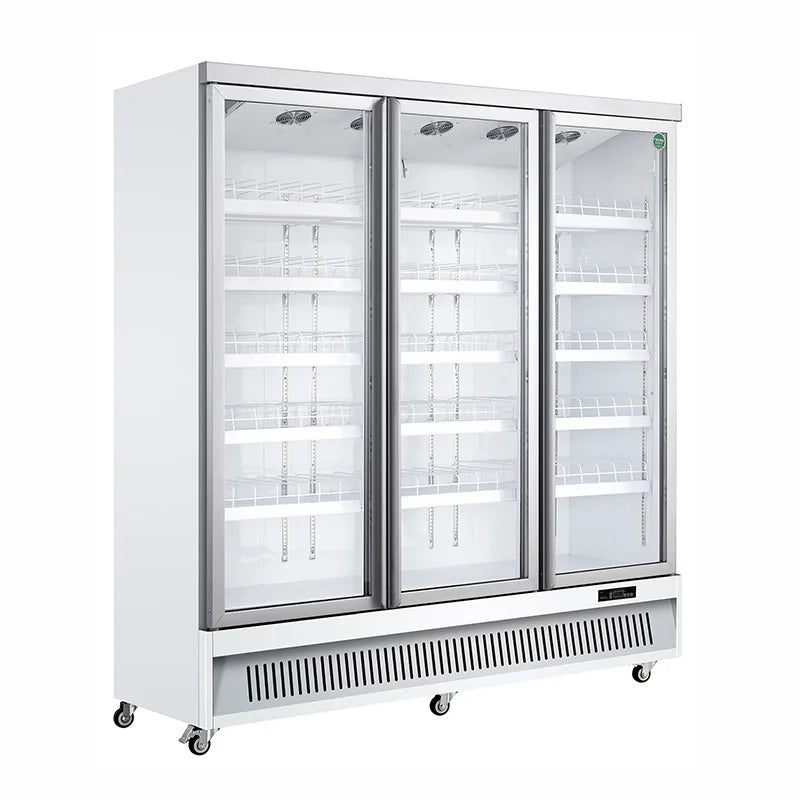 2026 Commercial Freezer Grocery Convenience Store Supermarket Upright Display Freezer Refrigerator