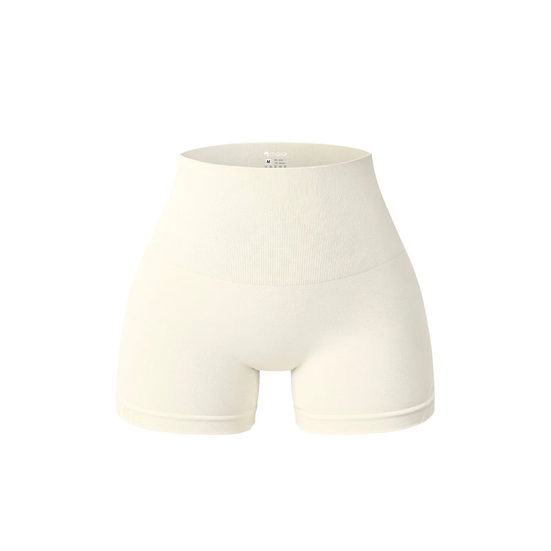 New Summer Seamless High-waisted Hip Lift No Awkward Line Yoga Sports Shorts for Women