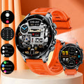 New Business Smart Watch Men LED Flashlight Bluetooth Call Heart Rate Sleep Monitor Outdoor Sports Fitness Waterproof Smartwatch