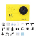 Ultra HD 4K Original Action Camera 1080P/30FPS WiFi 170D Diving Underwater Waterproof Helmet Vedio Remote Control Mini Sport Cam