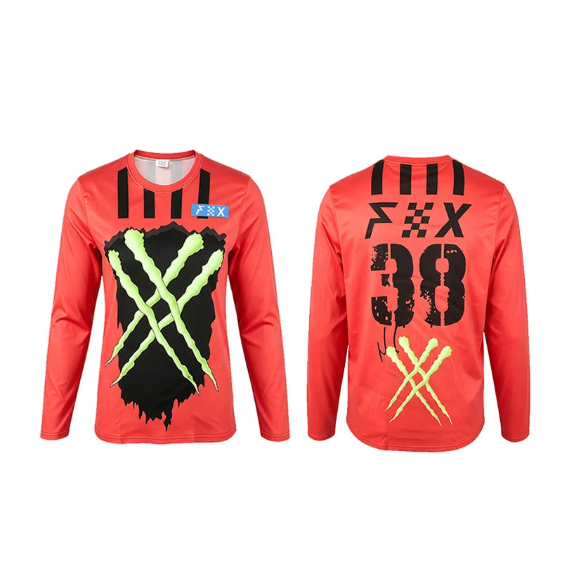 FHX Long Sleeve MX Jersey for Summer & Autumn, Quick Dry | SAMAG