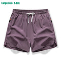 New Men's Sports Casual 3/4 Shorts With Ice Silk - View 3 | SAMAG