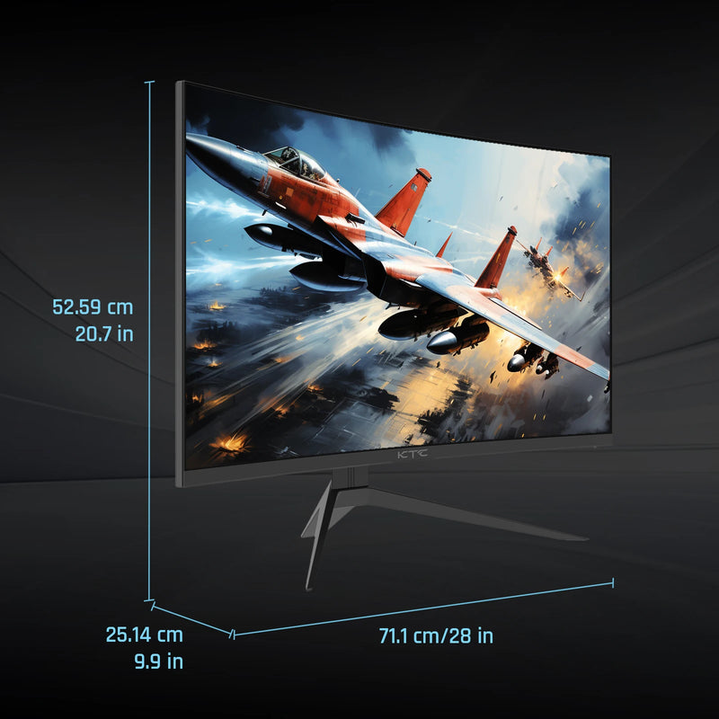 KTC 32 inch 240Hz Curved Gaming Monitor 1500R 1080P 125% - Visuel 6 | SAMAG