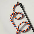 3PCS Cotton Rope Cat Wand Toys Cat Stick Toys Interactive Cat Toy Kitten Playing Teaser Wand Toy Cat Supplies Accessories
