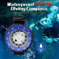 Underwater Navigation Compass 50m Professional Waterproof - View 3 | SAMAG