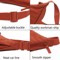 Nylon Hobos Chest Shoulder Dumpling Bag Large Capacity Travel Crossbody Half Moon Belt Messenger for Women Bags Wholesale