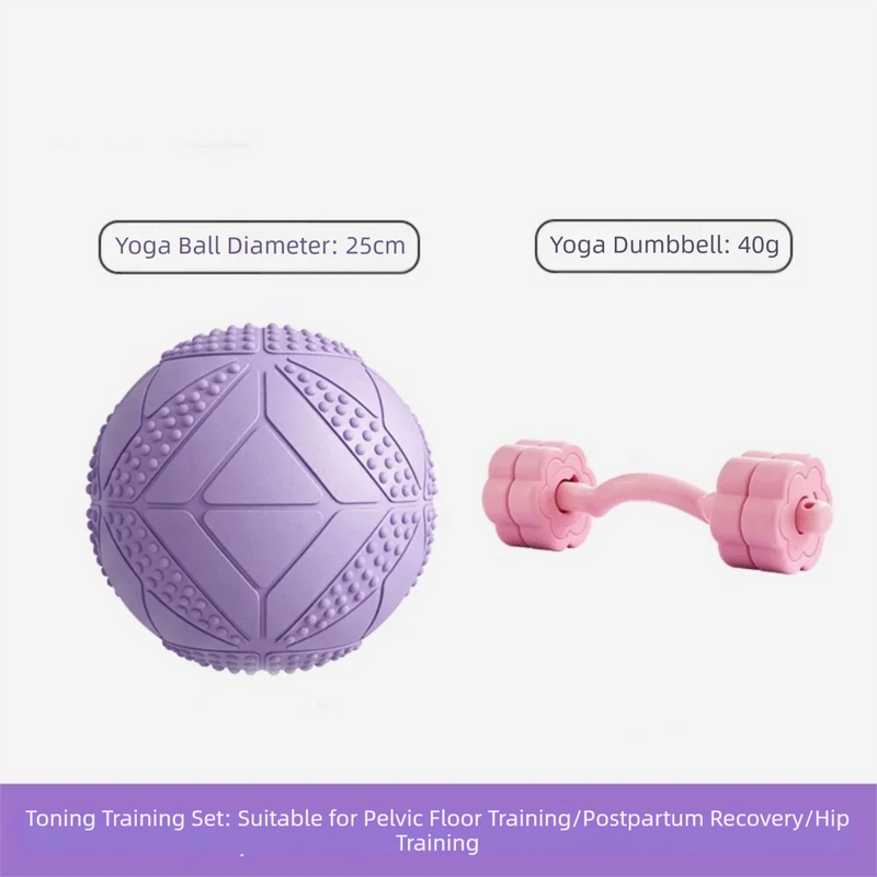 25 CM Abdominal Pressure Ball Thickened Slip Resistant Yoga Pilates Ball Anti Burst Inflatable Fitness Balance Ball Gymnastics
