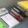 Office Supplies 2/3/4-Ring Binder A4 Folder For Documents Paper File Organizer A4 Binder Folder