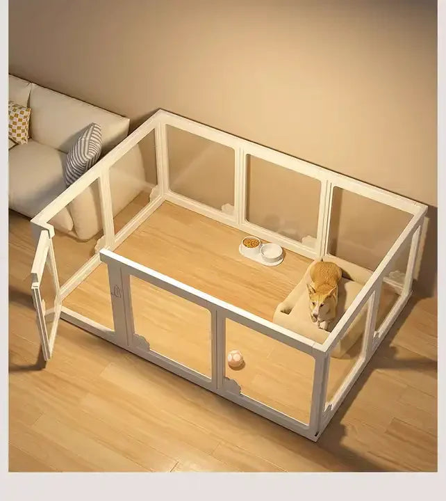 Hot Selling Heavy-duty Pet Fence Acrylic Dog Playpen Pet Pen Puppy Crate Cage Kennel Rabbit Play Pen