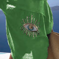 Evil Eye Casual Shirt Women's Fashion Beach Style Loose - View 9 | SAMAG