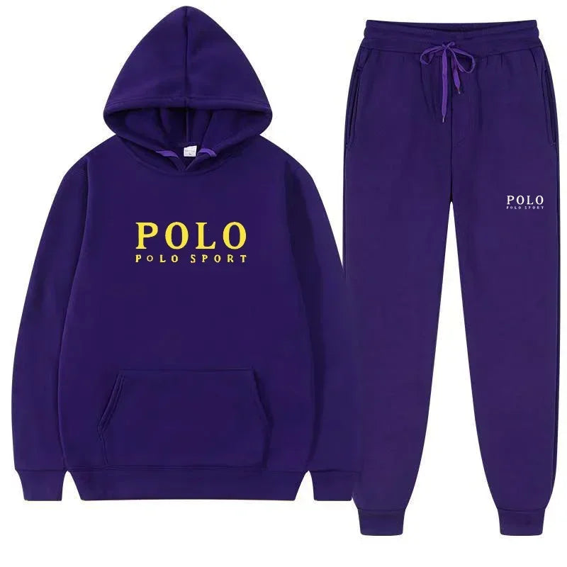 Autumn and Winter Men's casual Set outdoor fashion jogging and women's hooded sweatshirt and pants 2 - piece - View 7 | SAMAG