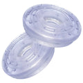 2pcs Anti-slip Gasket Doorway Pull Up Bar End Pad Muscle Trainer Suction Cup Cover Detachable Fitness Sports Rubber Material