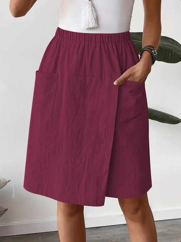 New European and American slit skirt pants casual - View 6 | SAMAG