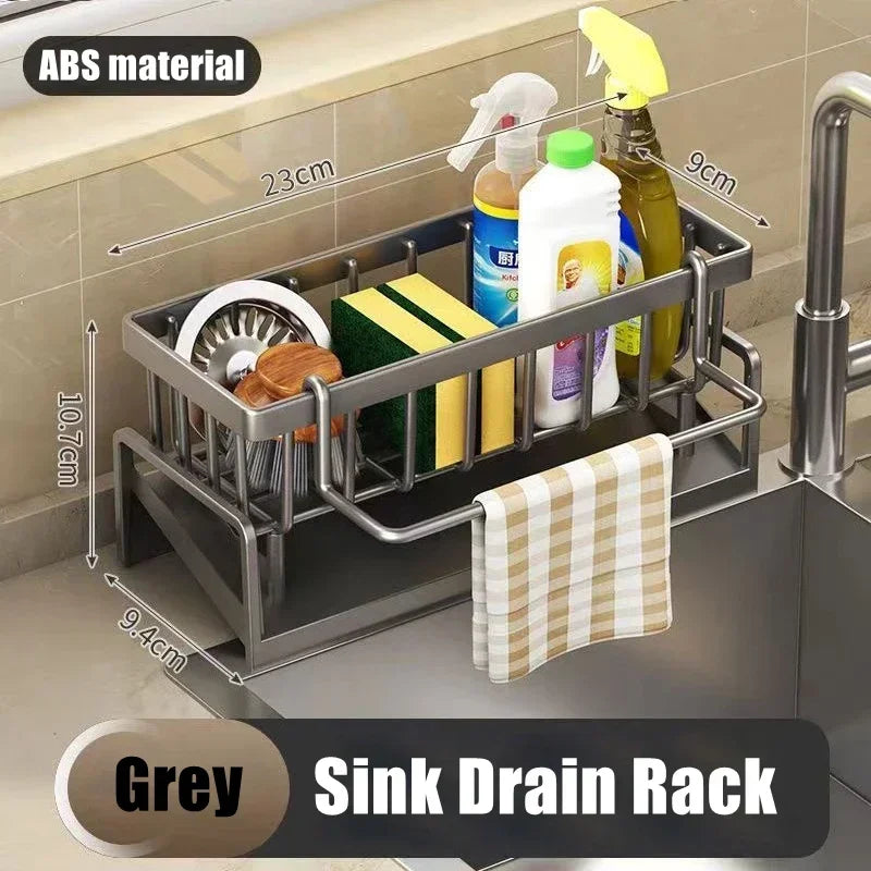 Sink Drain Sponge Holder Basket Brush Dishcloth Hanger Soap Stopper Kitchen - View 9 | SAMAG