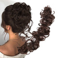 Messy Bun Hair Piece Curly Wavy Hair Bun Scrunchies Extensions Long Ponytail Extensions Ponytail DIY Wrap Around Bun Hair