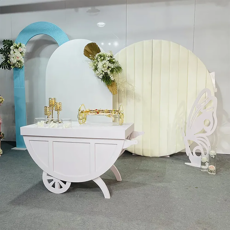 Rainbow Acrylic Backdrop Wall Panel for Wedding Decoration Baby Shower, PVC