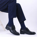 5 Pairs Men's Dress Socks Plus Large Size， Combed Cotton | SAMAG