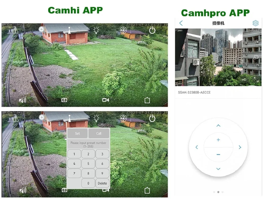 Camhi 4K 8MP 360X Zoom PTZ 4G IP Camera Auto IRIS P2P ONVIF IMX415 Support SD 256GB