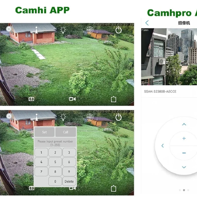 Camhi 4K 8MP 360X Zoom PTZ 4G IP Camera Auto IRIS P2P ONVIF IMX415 Support SD 256GB