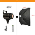135W LED Lighting 65cm Lantern Softbox Bowens CY8300 Mounting Ball Diffuser Soft Light Modifier Film-Making Video  Flash