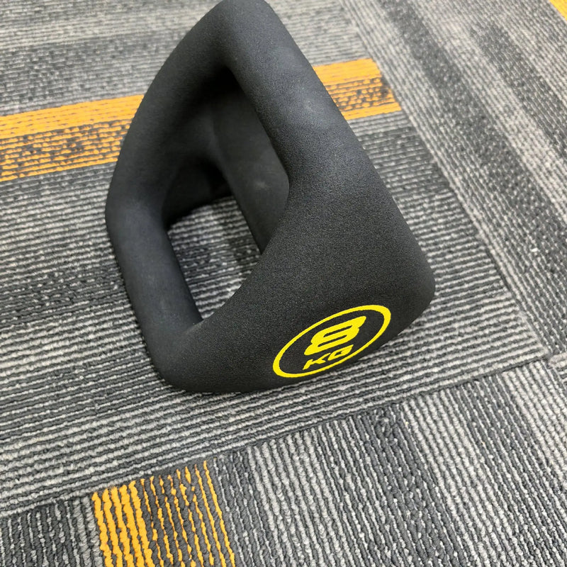 3-in-1 Triangle Cast Iron Dumbbells Kettlebell Combo | SAMAG