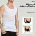Men Compression Shirts for Men Shapewear Chest Abdomen Control Body Shaper Slimming Undershirt Workout Vest Tank Top