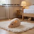 New Cat Toy Simulation Plush Grass Mouse Self Entertaining Chew Resistant Interactive with Catnip for Kitten Pet Play