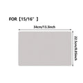 for MacBook Pro 13/15/16 Inch Microfiber Dustproof Laptop Screen Cleaning Cloth Protective Notebook Palm Keyboard Blanket Cover