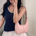 2026 New Retro Dumpling Bag Underarm Simple Design Versatile Fashion Commuter Hobo Bag for Women