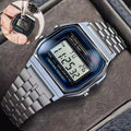 F91W Luxury Watch Waterproof Retro Digital Stainless Steel Sports Military Watches Men Women Electronic Wrist Watches Clock