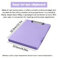 Portable A4 Nursing Clip File Plastic File Box Clipboard with Storage File Box Organizer Folder