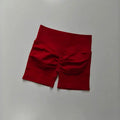 Women's High-Waisted Yoga Sports Shorts Summer Stretch Hip-Lifting Abdominal-Tightening Fitness Three-Part Shorts