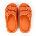 New Women's Slippers Thick Bottom Anti-Slip Home Outdoor Sandals Comfortable EVA Material Pure Color Slippers