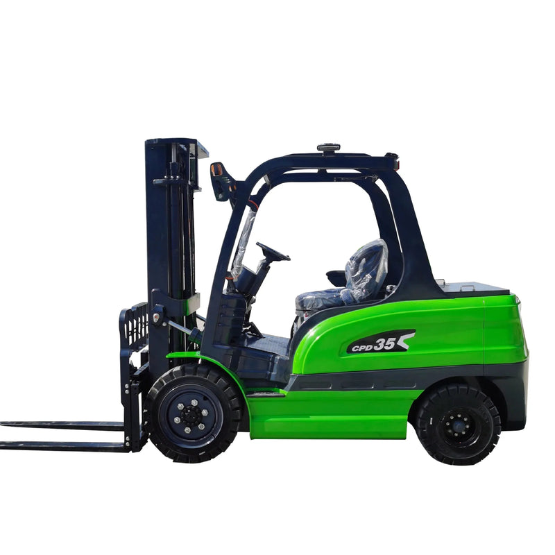 2 Ton 3 Ton 5 Ton Wheel Driven Forklift Outdoor Road Electric Forklift with Paper Roll Clamps for Industrial Material Pro