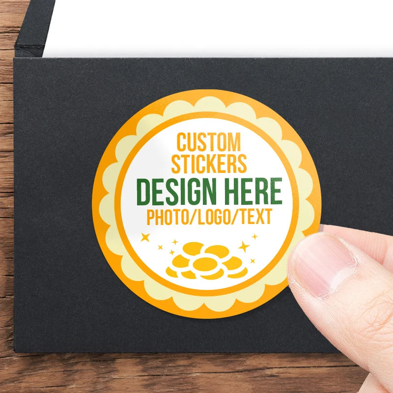 Customized Decals with Photo Upload,Personalized Stickers for Wall Art,Baby Shower Decor,Creative Party Supplies & Event Labels