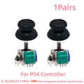 Hall/TMR Electromagnetic Joystick for PS5 PS4 Controller Thumb Stick Joystick Cap No-Drift 3D Analog Sensor Upgrade Replacement