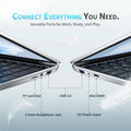 LENO NEW 15.6" Laptop Windows 11 Intel Core i7 8650U 32GB 2TB 1920*1080 HD Gaming Computer PC Gamer office Ultra Slim Notebook