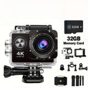 Regaton 4K 30FPS Ultra HD Action Camera, 20MP EIS Stabilization Sport Cam With Remote Control, Cycling Helmet Mount Accessories