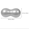 Thickened Explosion-proof Yoga Ball PVC Material Non Slip Anti-Burst Peanut Ball With Pump Core Strength Training Ball