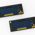 KBDiy GMK Blue Samurai Keycap Cherry Profile Double Shot PBT ISO Keycaps For Gamer Mechanical Keyboard Kit Gaming Point Key Cap