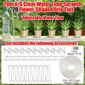 4/7mm Micro Drip Irrigation Kit 2-20m Adjustable Automatic Watering System for Garden Greenhouse Flower Beds Potted Plants